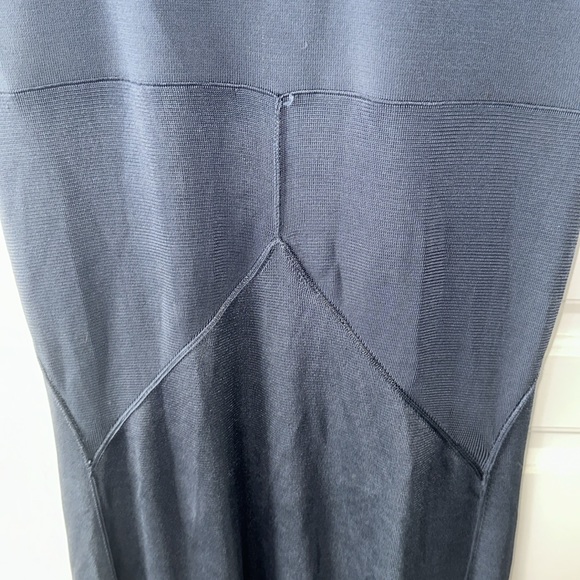 Prada knit bandage body con viscose maxi seamed dress - Picture 3 of 9